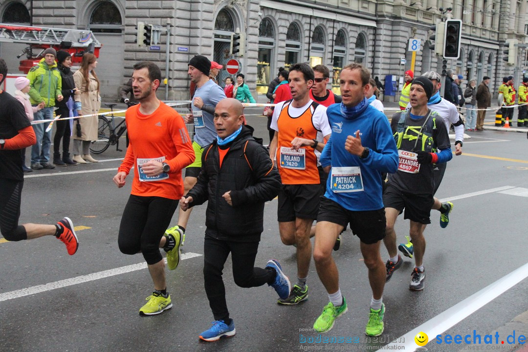 Swiss City Marathon: Lucerne Luzern Schweiz Switzerland, 28.10.2018