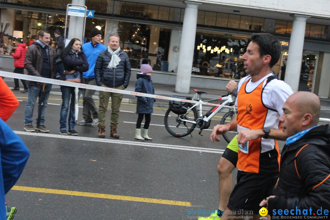 Swiss City Marathon: Lucerne Luzern Schweiz Switzerland, 28.10.2018