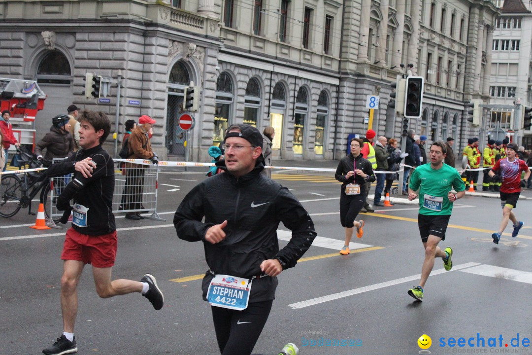 Swiss City Marathon: Lucerne Luzern Schweiz Switzerland, 28.10.2018