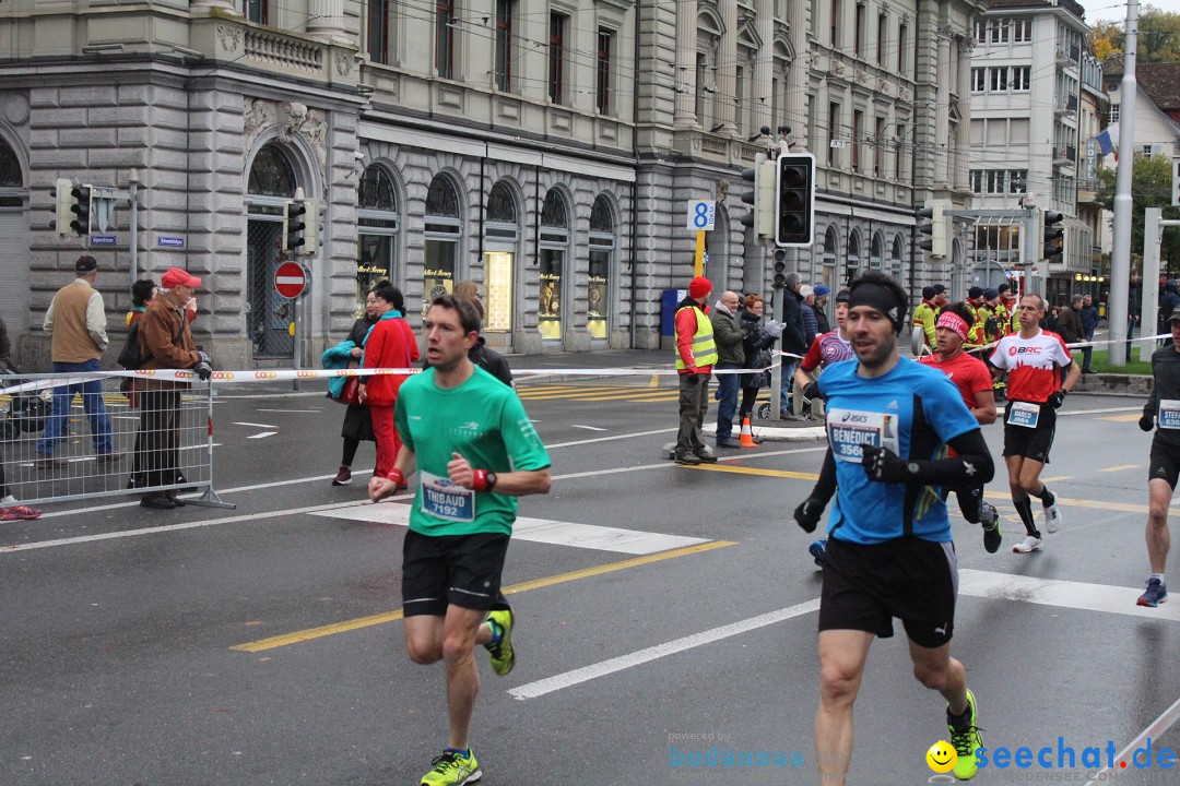 Swiss City Marathon: Lucerne Luzern Schweiz Switzerland, 28.10.2018