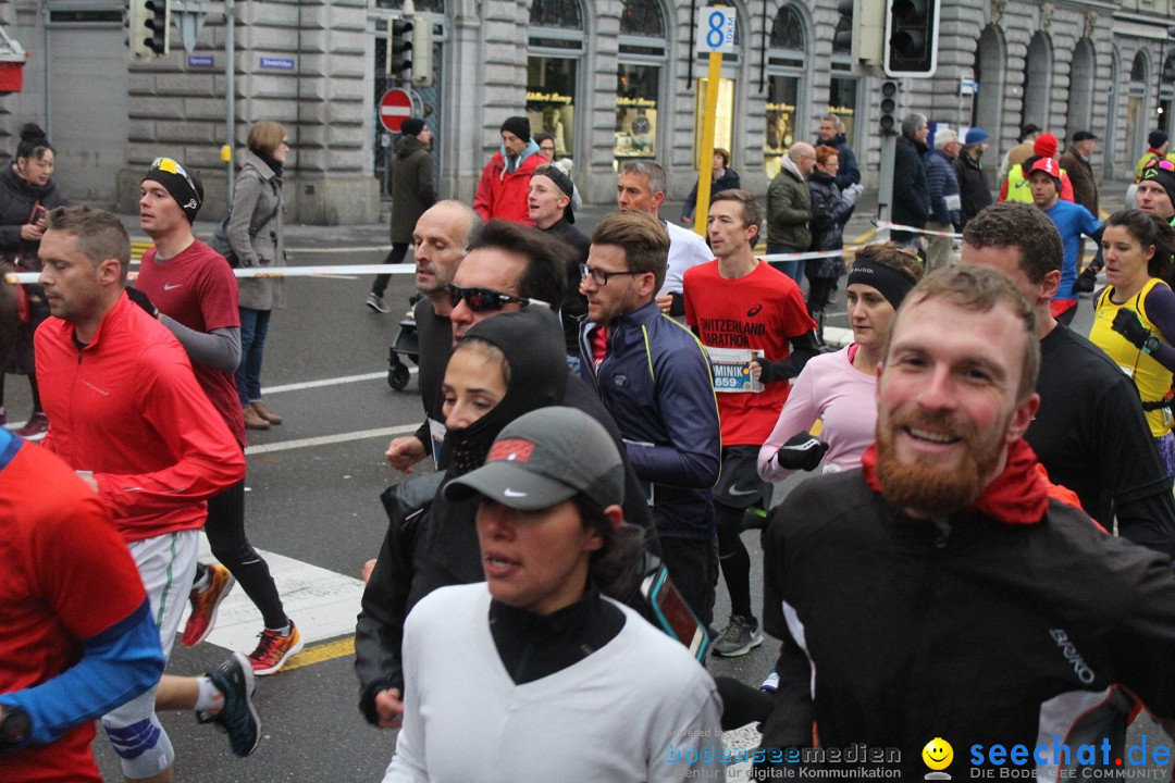 Swiss City Marathon: Lucerne Luzern Schweiz Switzerland, 28.10.2018