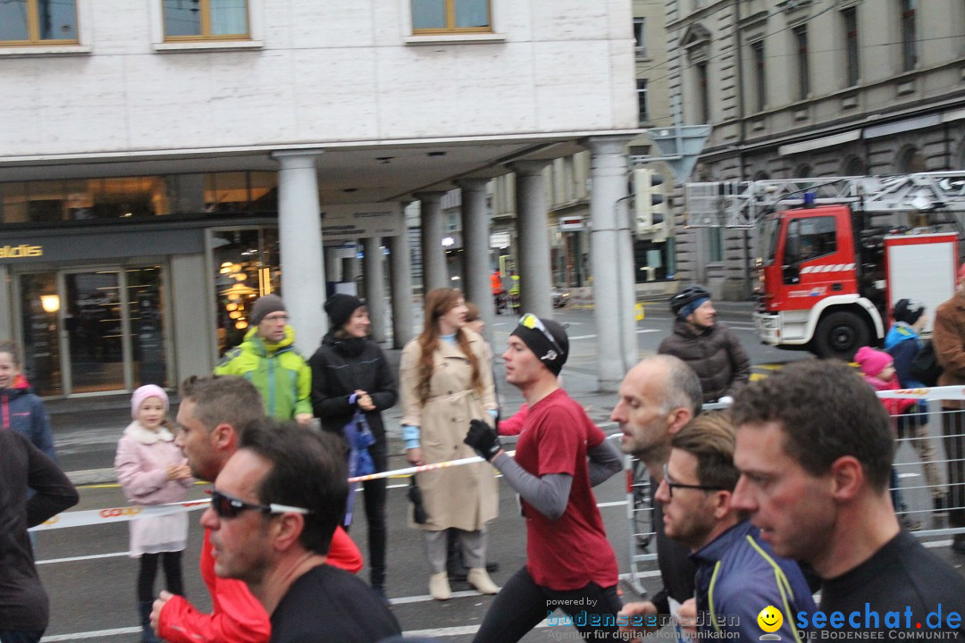 Swiss City Marathon: Lucerne Luzern Schweiz Switzerland, 28.10.2018