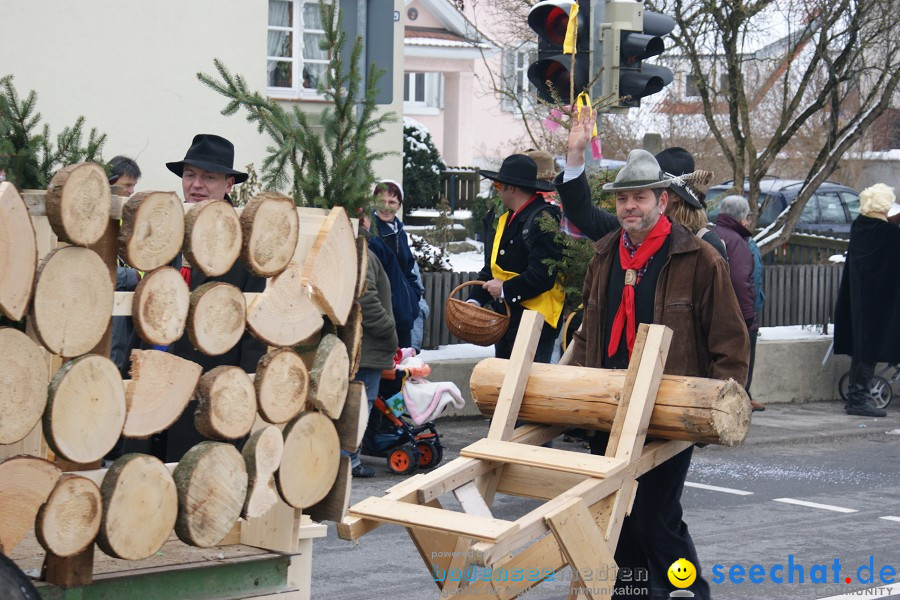 Narrensprung - Besenwirtschaft: Nenzingen, 14.02.2010