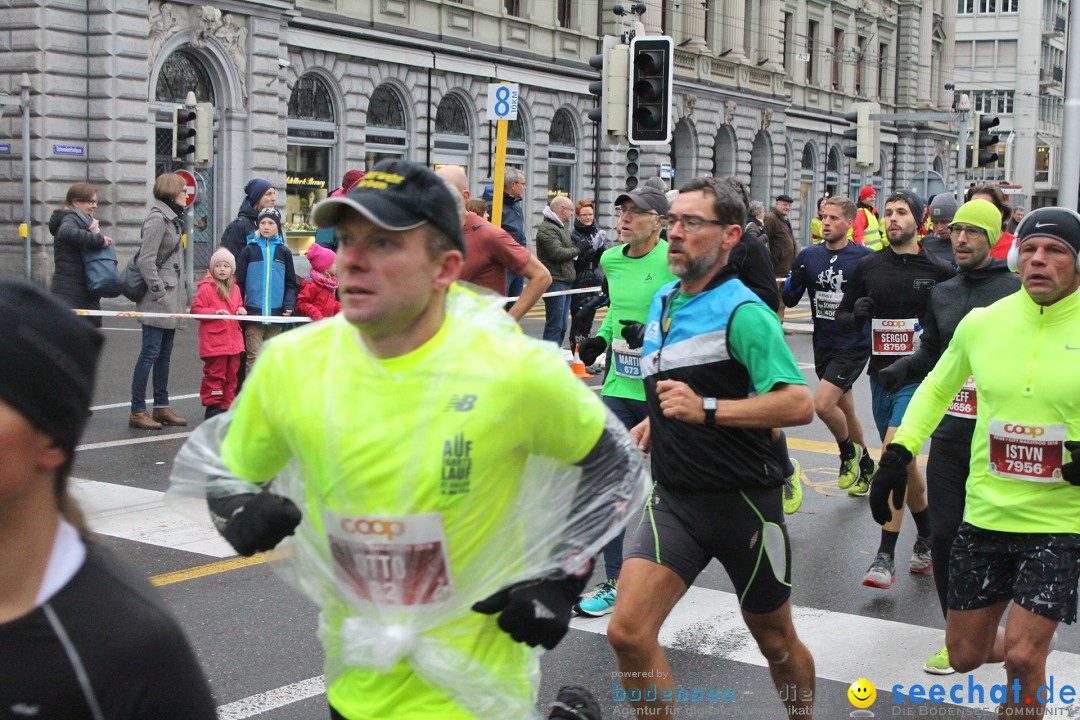 Swiss City Marathon: Lucerne Luzern Schweiz Switzerland, 28.10.2018