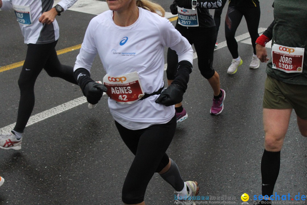 Swiss City Marathon: Lucerne Luzern Schweiz Switzerland, 28.10.2018