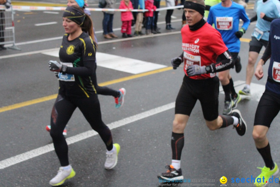 Swiss City Marathon: Lucerne Luzern Schweiz Switzerland, 28.10.2018