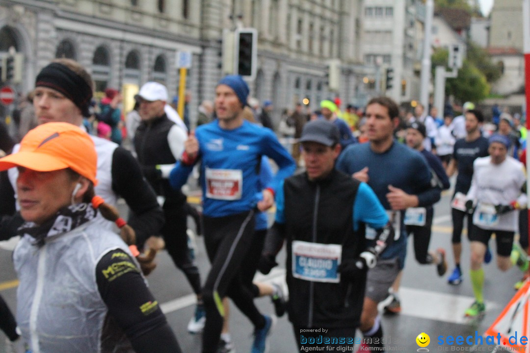 Swiss City Marathon: Lucerne Luzern Schweiz Switzerland, 28.10.2018