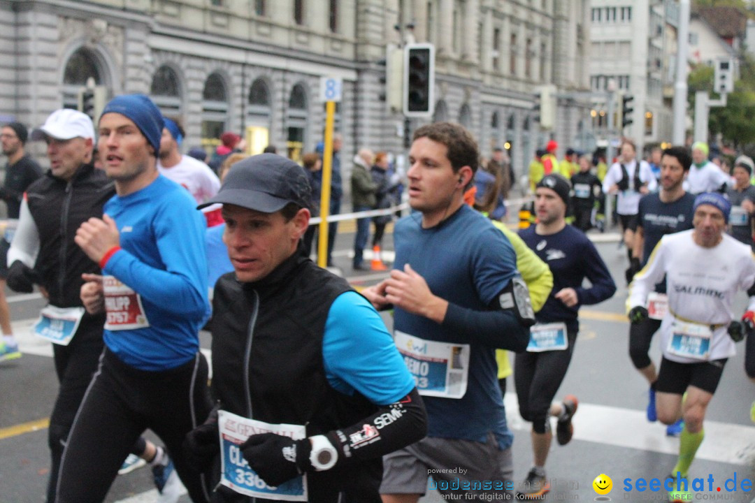 Swiss City Marathon: Lucerne Luzern Schweiz Switzerland, 28.10.2018