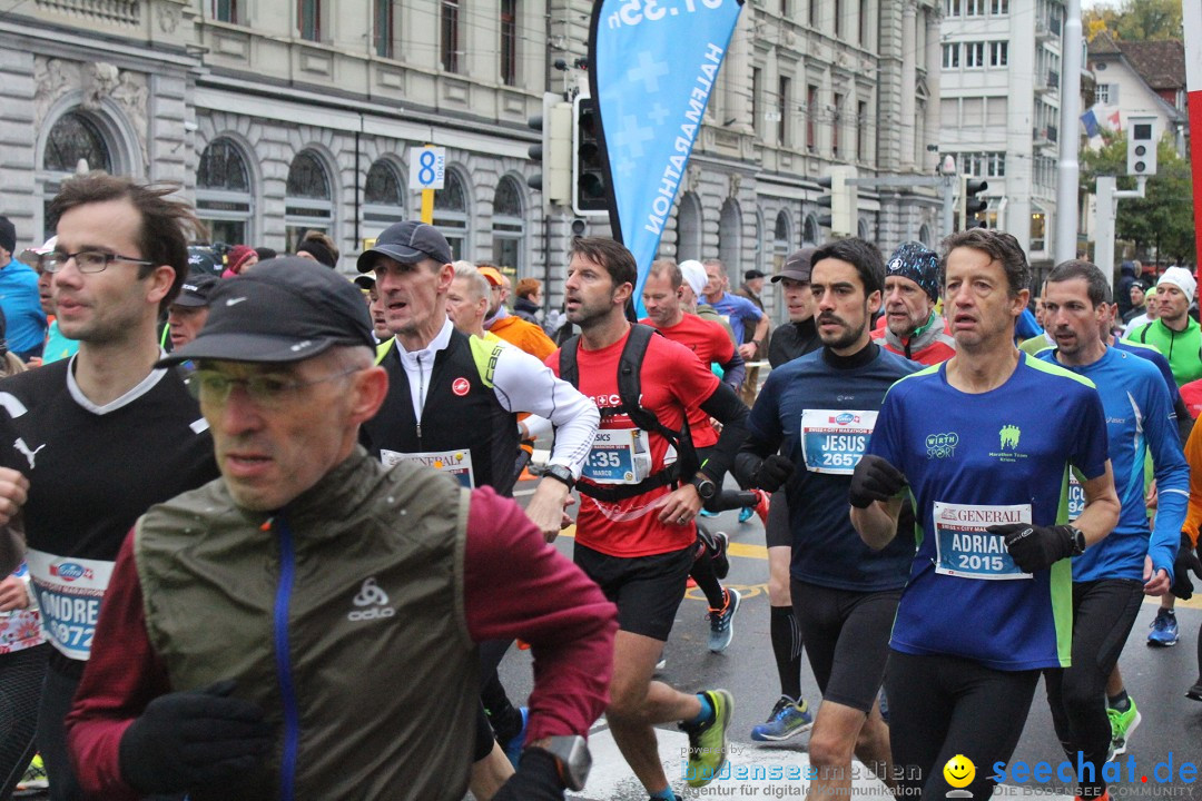 Swiss City Marathon: Lucerne Luzern Schweiz Switzerland, 28.10.2018