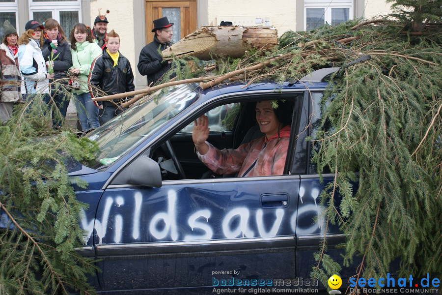 Narrensprung - Besenwirtschaft: Nenzingen, 14.02.2010