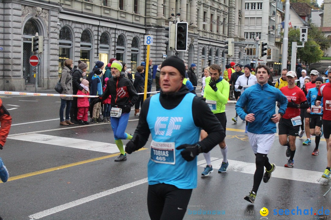 Swiss City Marathon: Lucerne Luzern Schweiz Switzerland, 28.10.2018