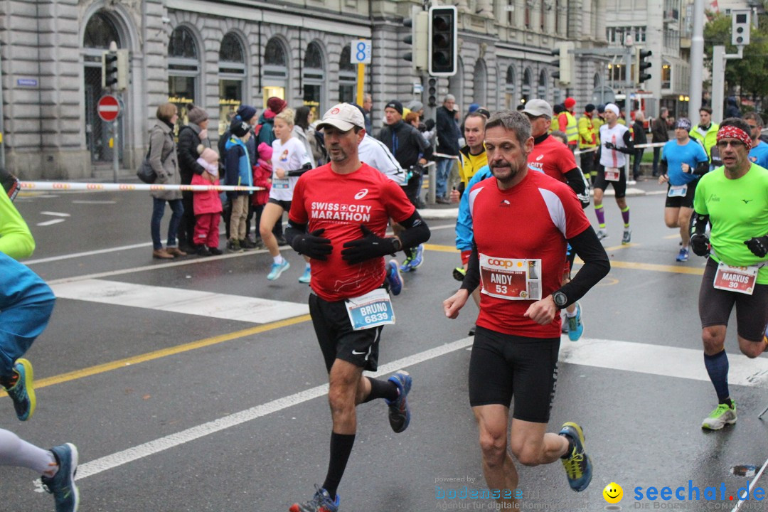 Swiss City Marathon: Lucerne Luzern Schweiz Switzerland, 28.10.2018