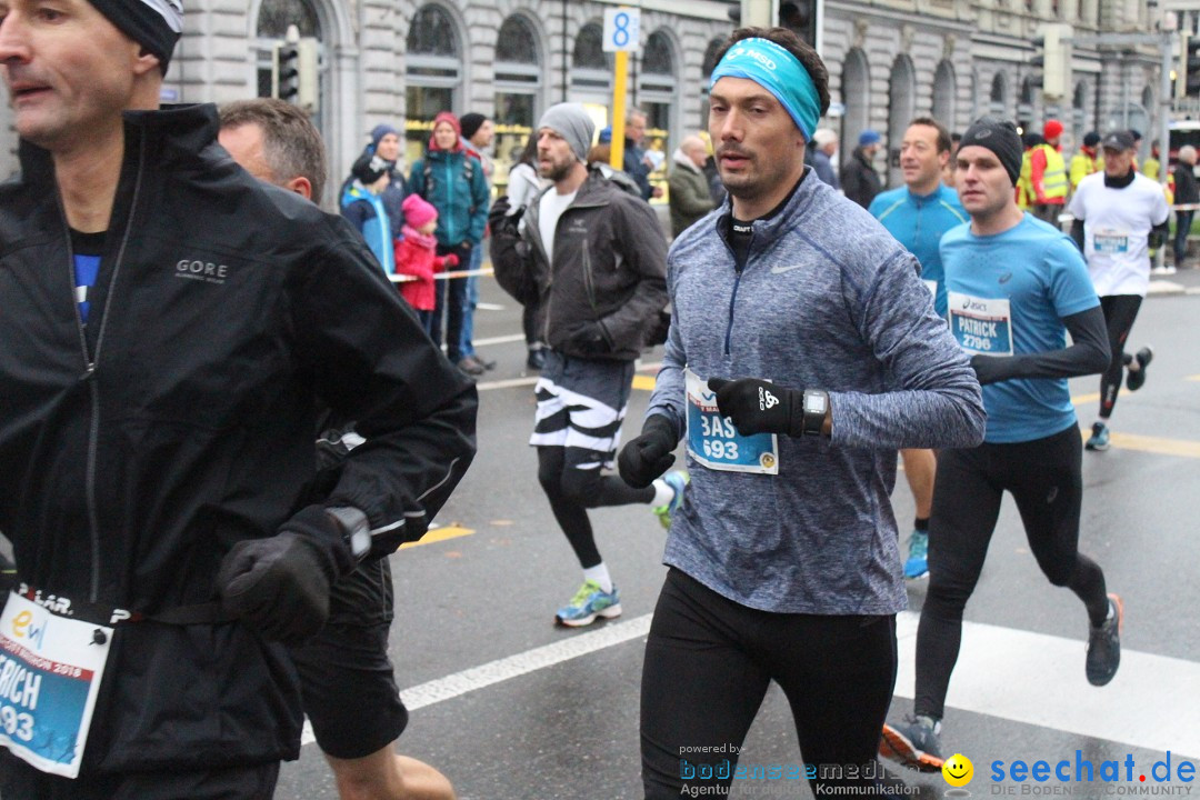 Swiss City Marathon: Lucerne Luzern Schweiz Switzerland, 28.10.2018