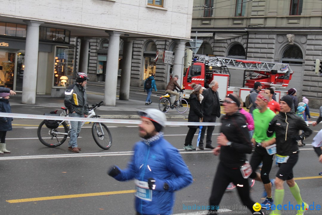 Swiss City Marathon: Lucerne Luzern Schweiz Switzerland, 28.10.2018