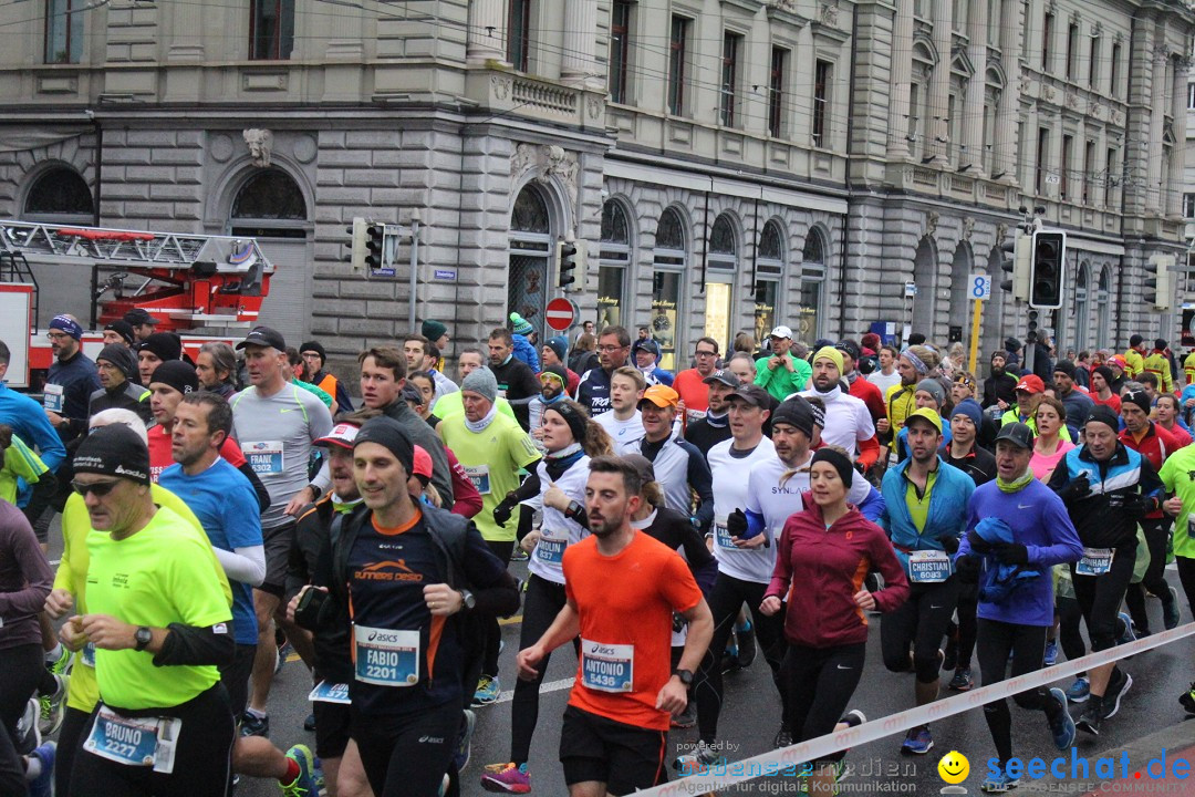 Swiss City Marathon: Lucerne Luzern Schweiz Switzerland, 28.10.2018