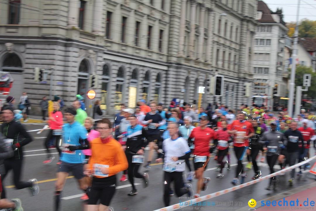 Swiss City Marathon: Lucerne Luzern Schweiz Switzerland, 28.10.2018