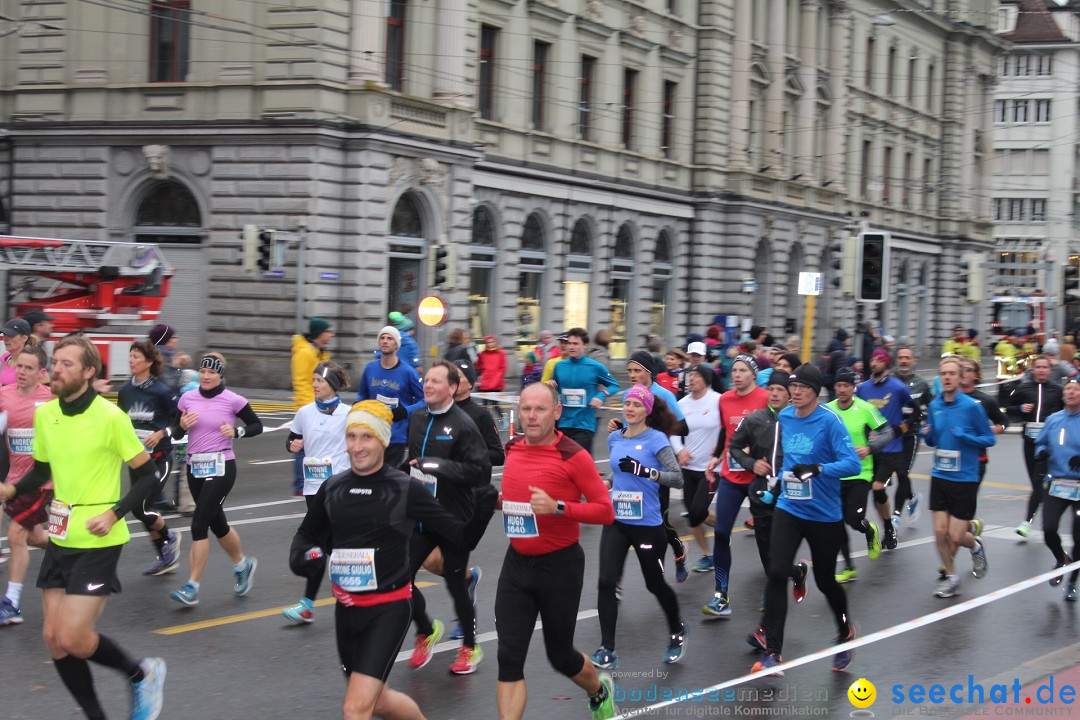 Swiss City Marathon: Lucerne Luzern Schweiz Switzerland, 28.10.2018