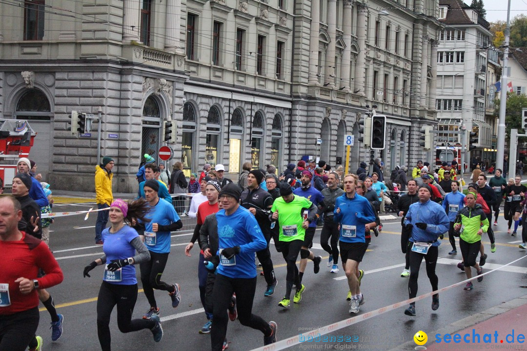 Swiss City Marathon: Lucerne Luzern Schweiz Switzerland, 28.10.2018