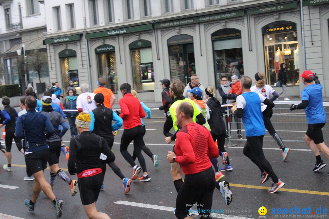 Swiss City Marathon: Lucerne Luzern Schweiz Switzerland, 28.10.2018