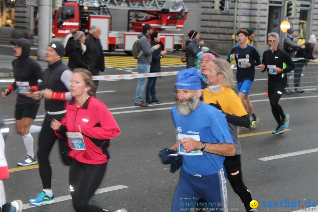 Swiss City Marathon: Lucerne Luzern Schweiz Switzerland, 28.10.2018