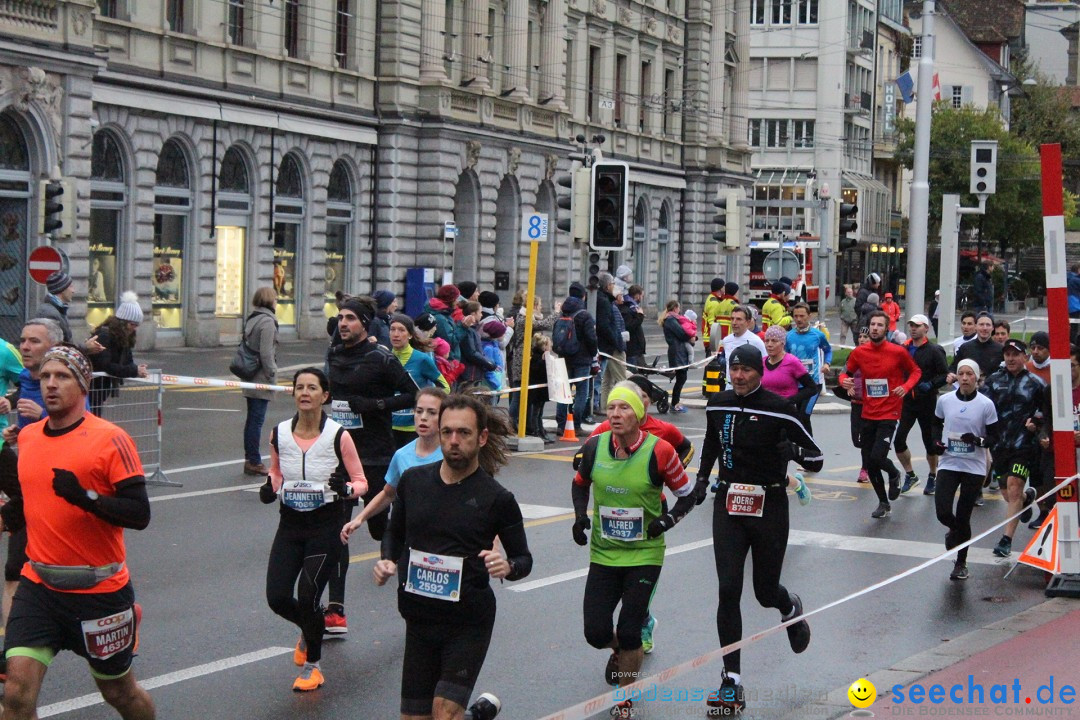 Swiss City Marathon: Lucerne Luzern Schweiz Switzerland, 28.10.2018