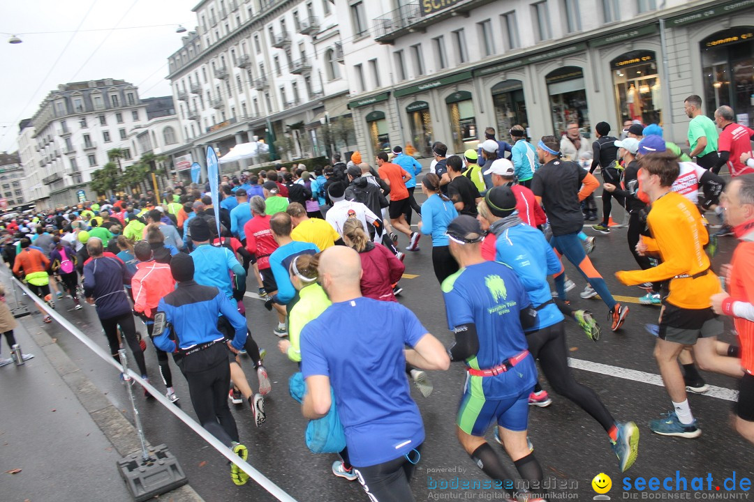 Swiss City Marathon: Lucerne Luzern Schweiz Switzerland, 28.10.2018