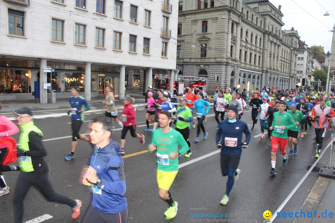 Swiss City Marathon: Lucerne Luzern Schweiz Switzerland, 28.10.2018