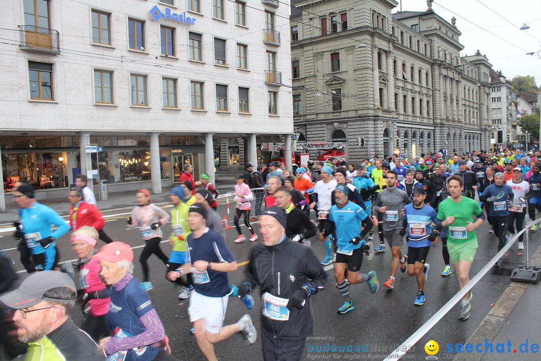 Swiss City Marathon: Lucerne Luzern Schweiz Switzerland, 28.10.2018