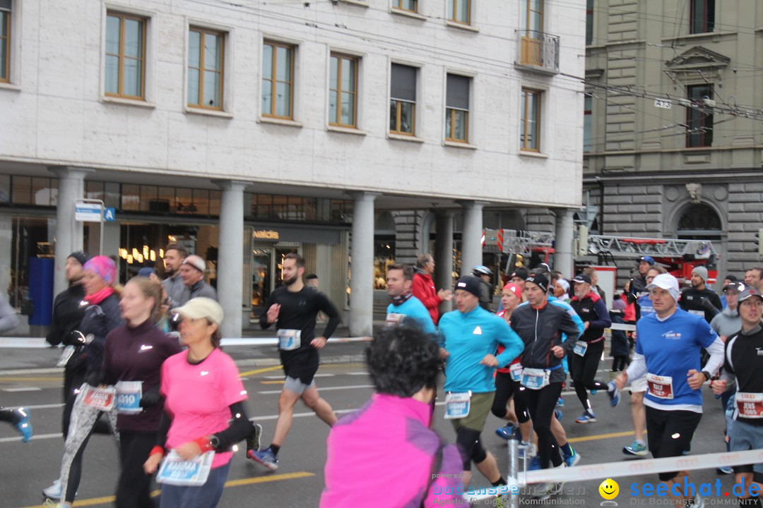 Swiss City Marathon: Lucerne Luzern Schweiz Switzerland, 28.10.2018