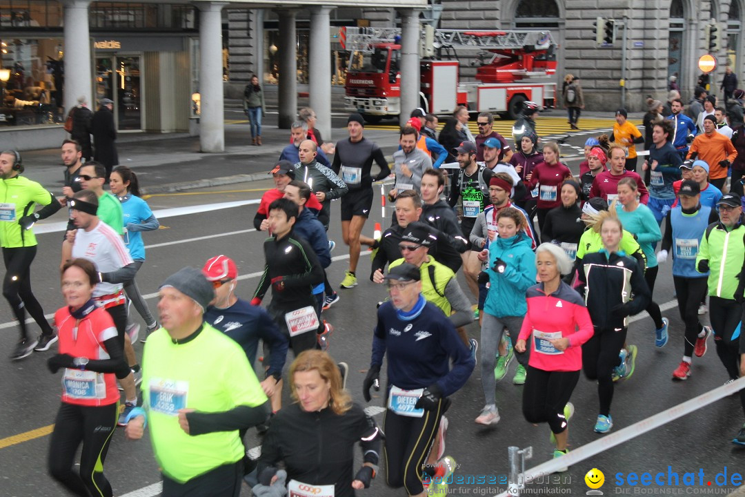 Swiss City Marathon: Lucerne Luzern Schweiz Switzerland, 28.10.2018