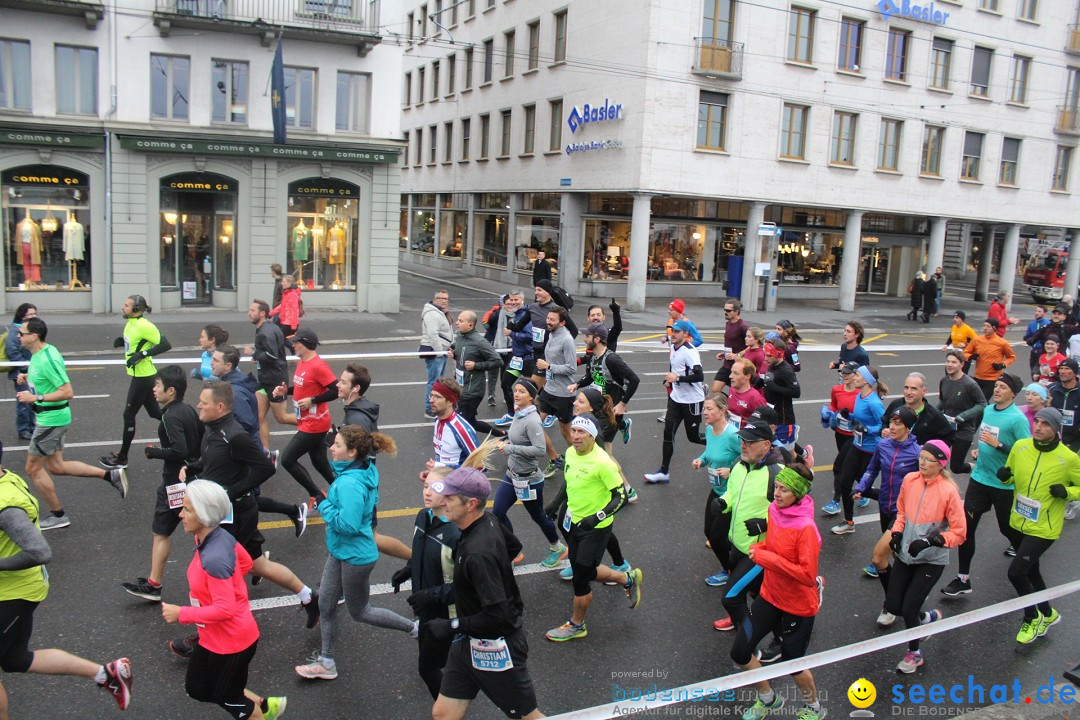 Swiss City Marathon: Lucerne Luzern Schweiz Switzerland, 28.10.2018