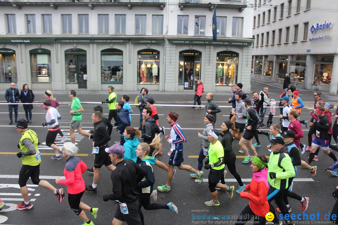 Swiss City Marathon: Lucerne Luzern Schweiz Switzerland, 28.10.2018