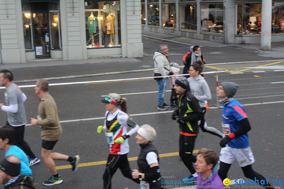 Swiss City Marathon: Lucerne Luzern Schweiz Switzerland, 28.10.2018