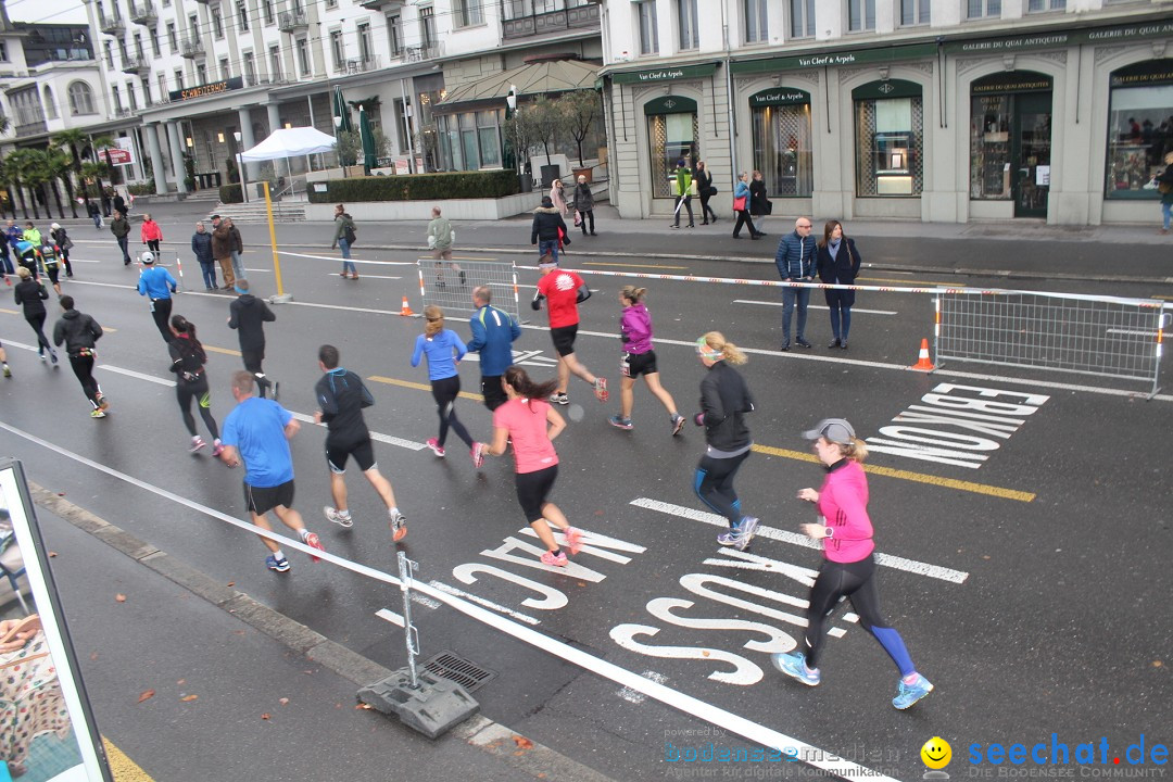 Swiss City Marathon: Lucerne Luzern Schweiz Switzerland, 28.10.2018