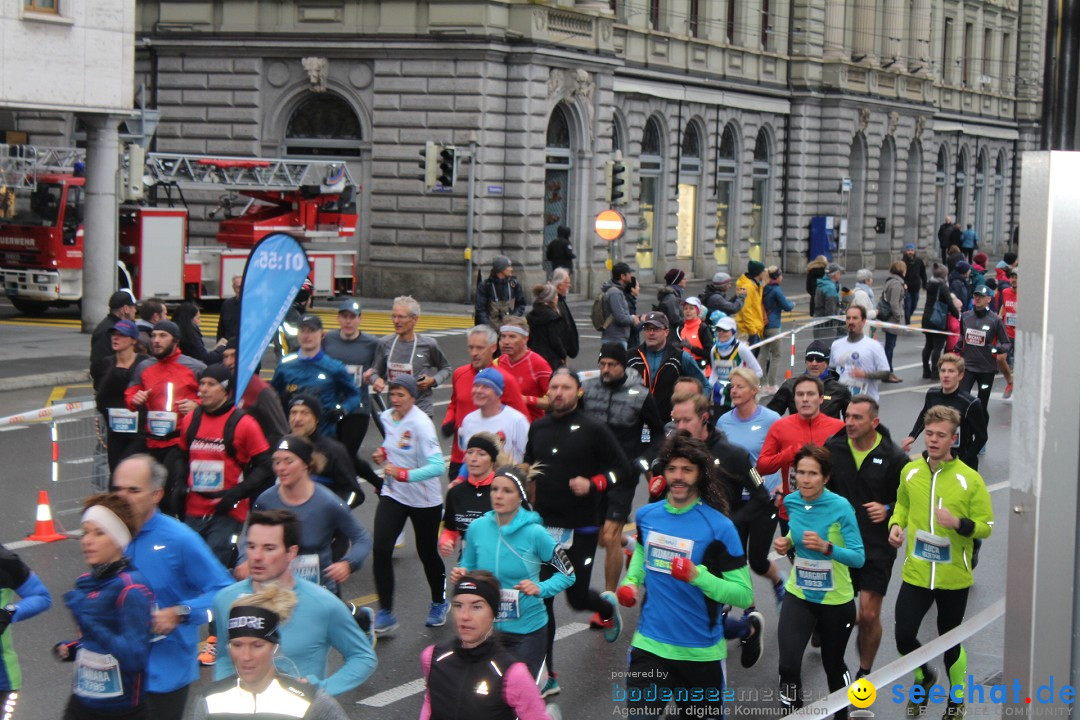 Swiss City Marathon: Lucerne Luzern Schweiz Switzerland, 28.10.2018