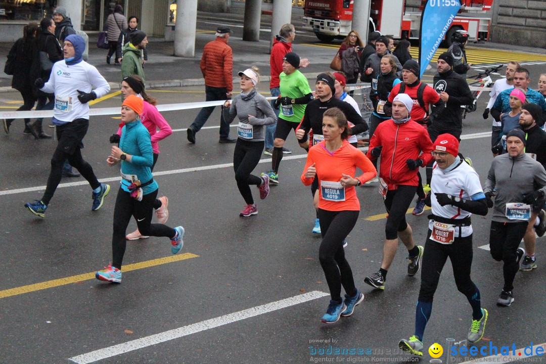 Swiss City Marathon: Lucerne Luzern Schweiz Switzerland, 28.10.2018