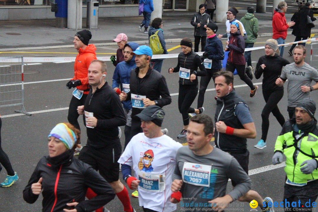 Swiss City Marathon: Lucerne Luzern Schweiz Switzerland, 28.10.2018