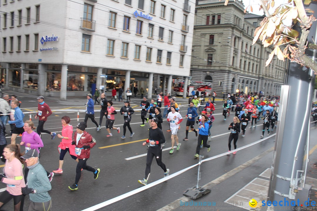 Swiss City Marathon: Lucerne Luzern Schweiz Switzerland, 28.10.2018