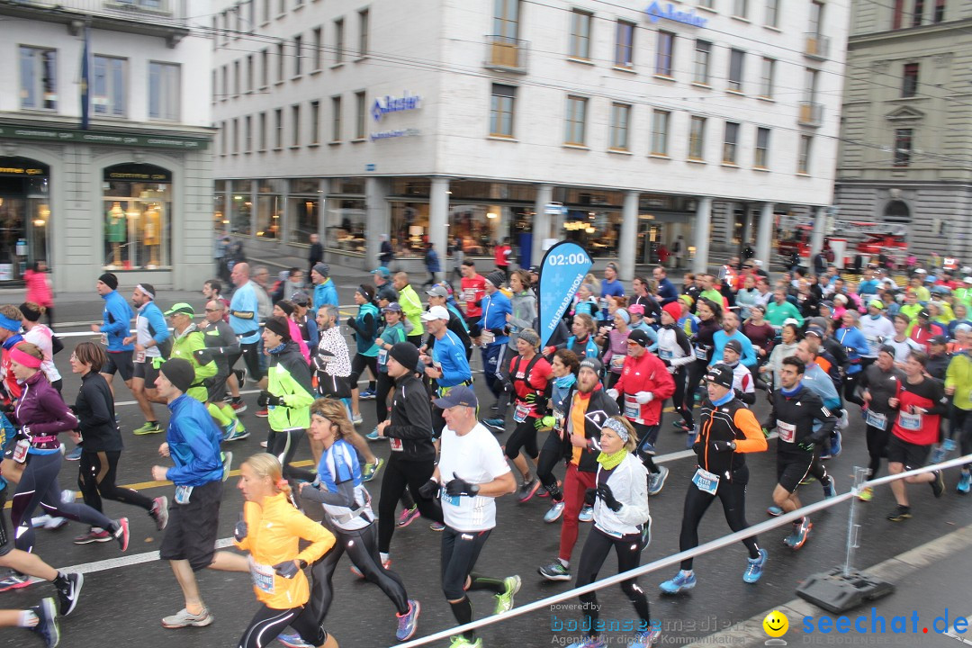 Swiss City Marathon: Lucerne Luzern Schweiz Switzerland, 28.10.2018