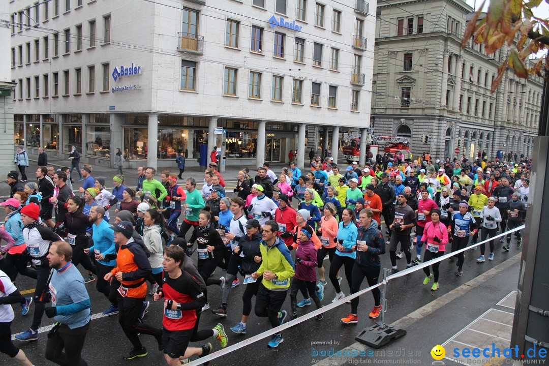 Swiss City Marathon: Lucerne Luzern Schweiz Switzerland, 28.10.2018