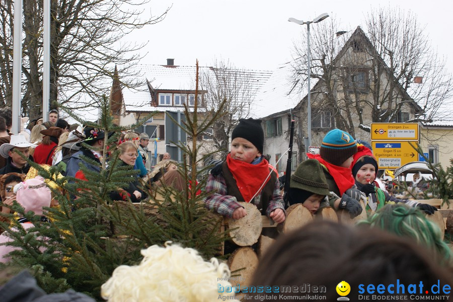 Narrensprung - Besenwirtschaft: Nenzingen, 14.02.2010