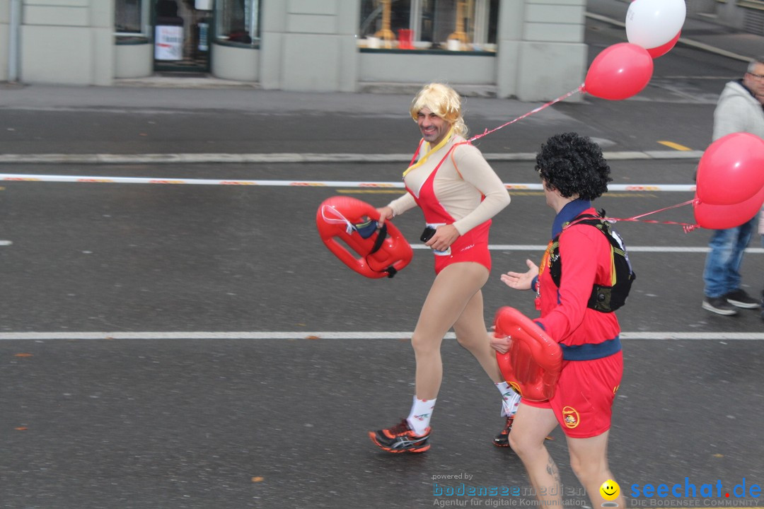 Swiss City Marathon: Lucerne Luzern Schweiz Switzerland, 28.10.2018