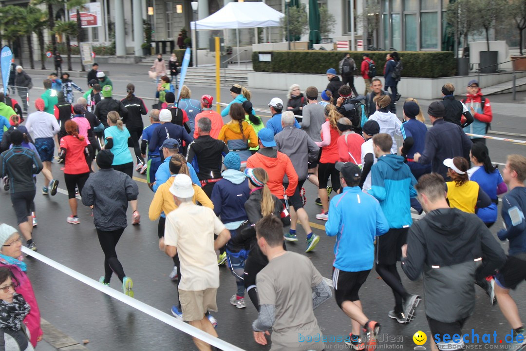 Swiss City Marathon: Lucerne Luzern Schweiz Switzerland, 28.10.2018