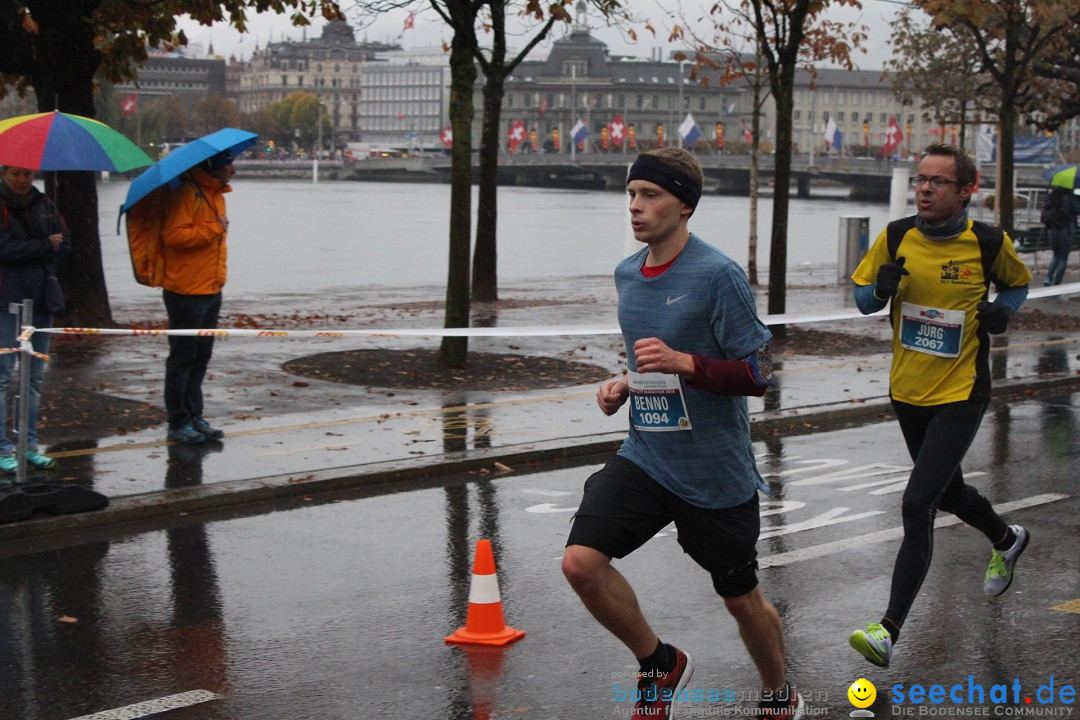 Swiss City Marathon: Lucerne Luzern Schweiz Switzerland, 28.10.2018