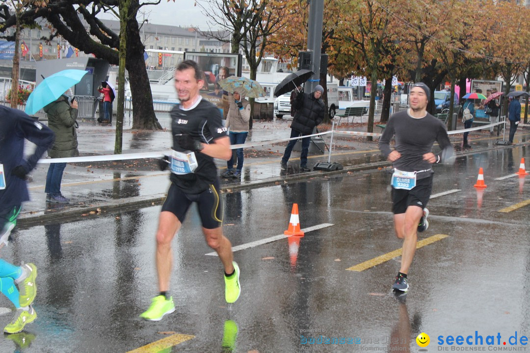 Swiss City Marathon: Lucerne Luzern Schweiz Switzerland, 28.10.2018