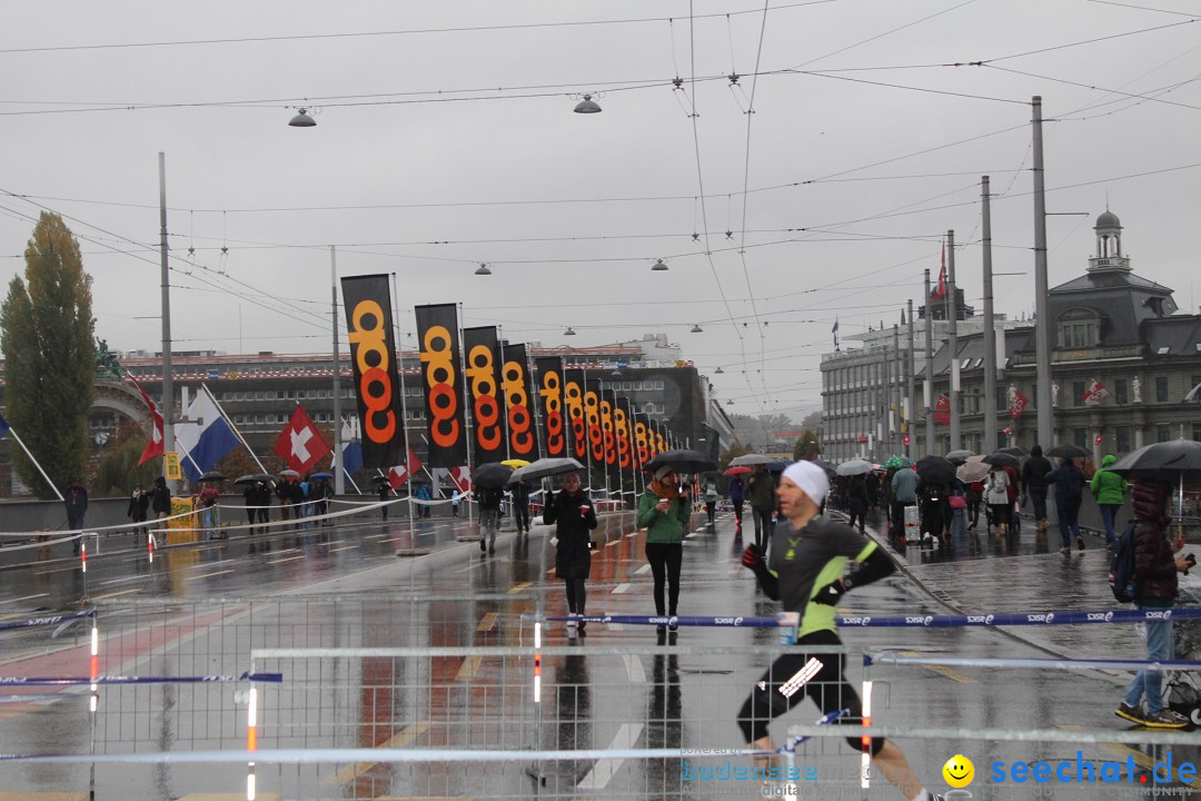 Swiss City Marathon: Lucerne Luzern Schweiz Switzerland, 28.10.2018