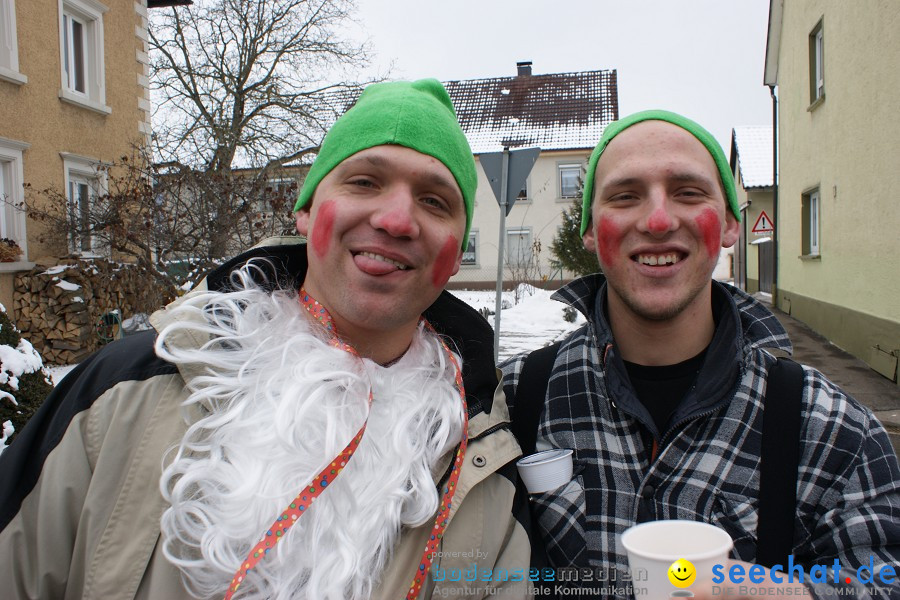 Narrensprung - Besenwirtschaft: Nenzingen, 14.02.2010