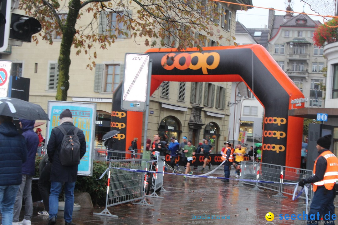 Swiss City Marathon: Lucerne Luzern Schweiz Switzerland, 28.10.2018