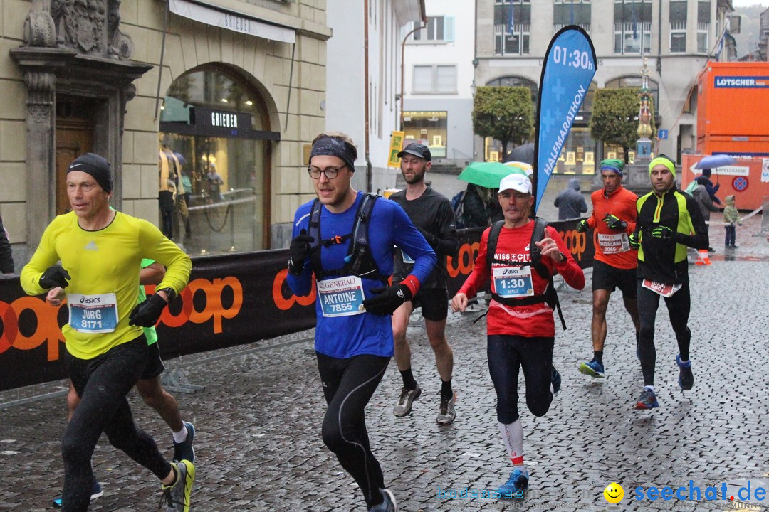 Swiss City Marathon: Lucerne Luzern Schweiz Switzerland, 28.10.2018