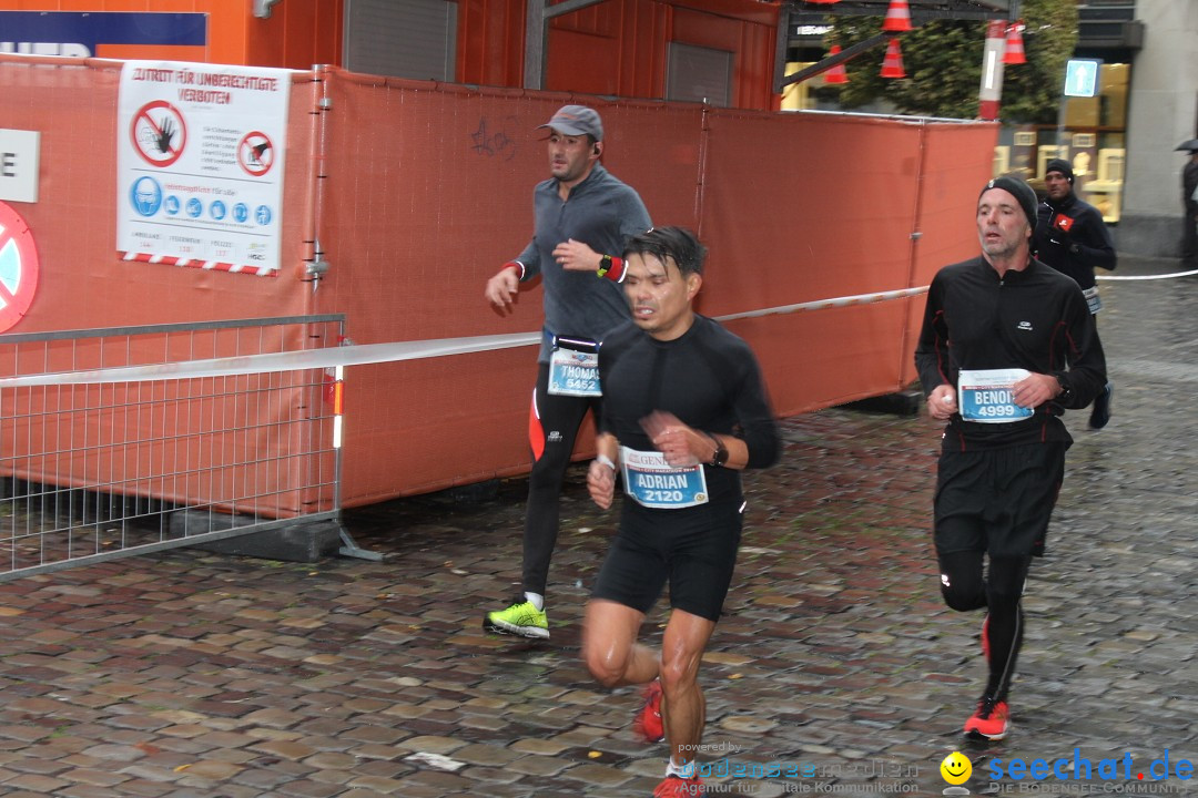 Swiss City Marathon: Lucerne Luzern Schweiz Switzerland, 28.10.2018